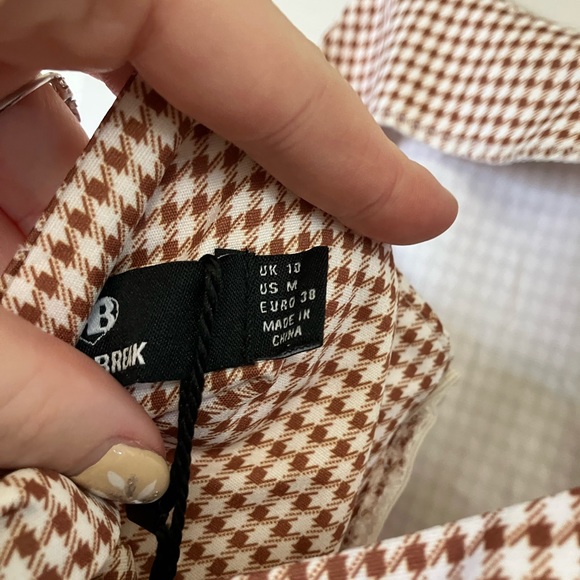 NWT ASOS tie back mini dress - Picture 9 of 12